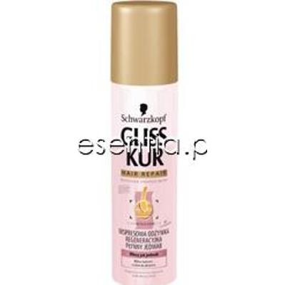 Gliss Kur Liquid Silk Gloss Ekspresowa odżywka regeneracyjna w sprayu  Płynny Jedwab 200 ml