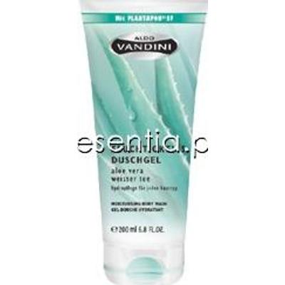 Aldo Vandini Aloe Vera i Biała Herbata Nawilżający żel pod prysznic 200 ml