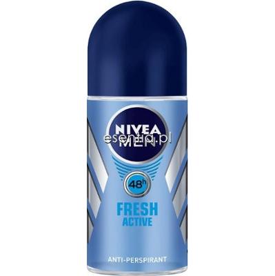 NIVEA NIVEA MEN Dezodorant antyperspiracyjny w kulce Fresh Active 50 ml