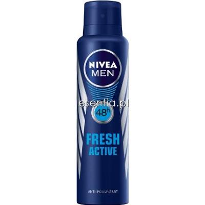NIVEA NIVEA MEN Dezodorant antyperspiracyjny w sprayu Fresh Active 150 ml