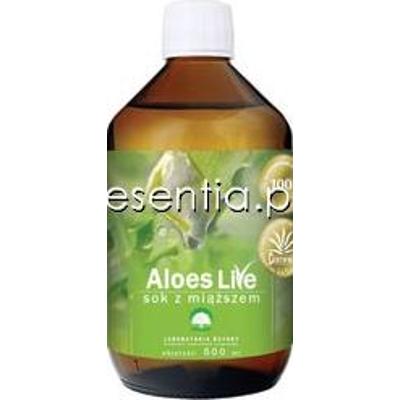 Laboratoria Natury  Aloes Live Sok z miąższem 500 ml