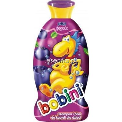 Bobini  Szampon i płyn do kąpieli dla dzieci Jagoda 400 ml