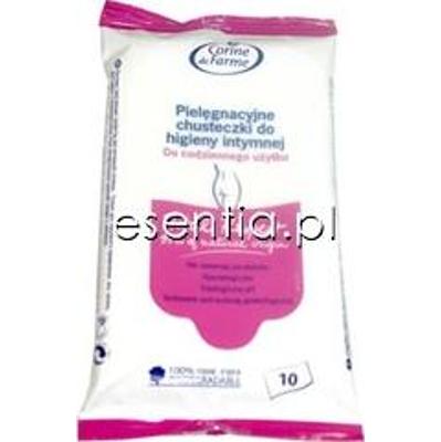 Corine de Farme  Pielęgnacyjne chusteczki do higieny intymnej op./ 10 szt.
