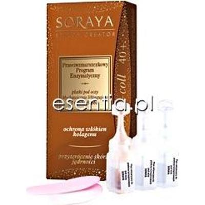 Soraya Beauty Creator Przeciwzmarszczkowy Program Enzymatyczny Płatki pod oczy błyskawicznie liftingujące z Ginko Biloba 