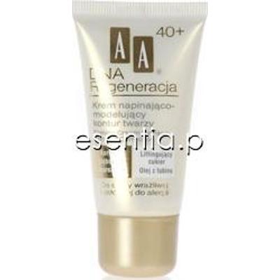 AA Cosmetics DNA Regeneracja 40+ Krem napinająco - modelujący kontur twarzy 30 ml