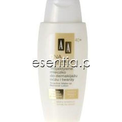 AA Cosmetics DNA Regeneracja 40+ Trójaktywne mleczko do demakijażu oczu i twarzy 200 ml