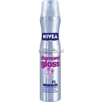 NIVEA Hair Diamond Gloss Lakier do włosów Diamentowy Blask 250 ml
