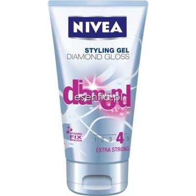 NIVEA Hair Diamond Gloss Żel do włosów Diamentowy Blask 150 ml