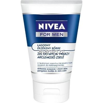 NIVEA MEN Sensitive Łagodny żel do mycia twarzy 100 ml