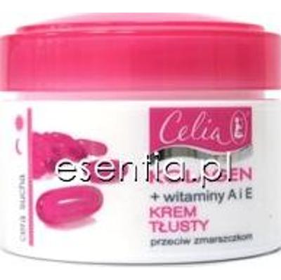 Celia Kolagen Krem tłusty przeciw zmarszczkom Witaminy 