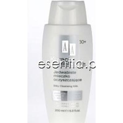 AA Cosmetics Kuracja przeciwzmarszczkowa 30+ Jedwabiste mleczko oczyszczające 