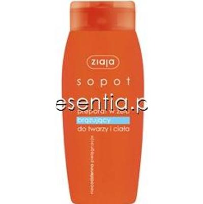 Ziaja sopot Preparat w żelu brązujący do twarzy i ciała 150 ml