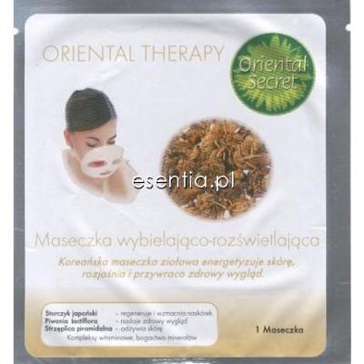 Oriental Secret  Maseczka wybielająco - rozświetlająca 