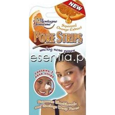 Montagne Jeunesse  Plasterki na rozszerzone pory na nosie op./ 3 szt.