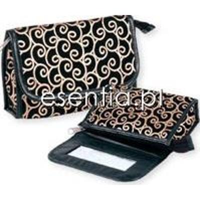 Top Choice  Kosmetyczka damska Velvet z lusterkiem Nr 80555