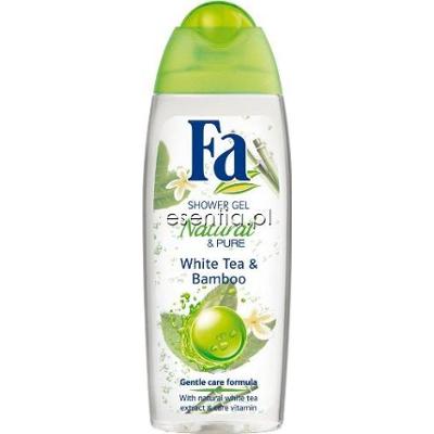 FA Natural & Pure Żel pod prysznic White Tea & Bamboo 250 ml