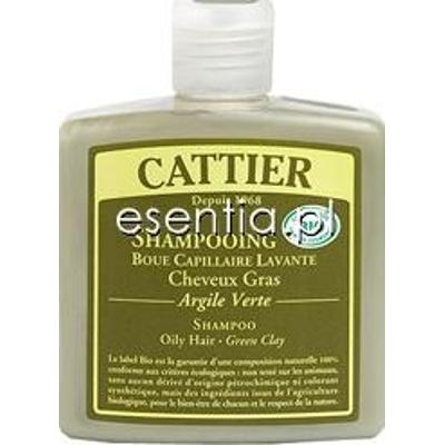 Cattier  Szampon z glinki zielonej do włosów tłustych 