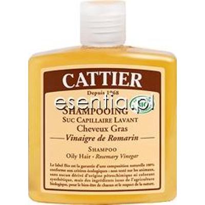 Cattier  Szampon z octem z rozmarynu do włosów tłustych 