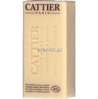 Cattier  Mydło w kostce z glinką białą, karite i geranium 150 g