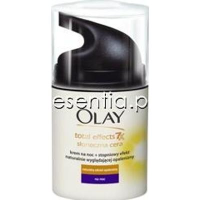 Olay Total Effects 7x Słoneczna Cera Krem na noc 50 ml