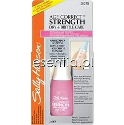 Sally Hansen  Age Correct Strength Nawilżająca odżywka do suchych i kruchych paznokci 13ml [3078]