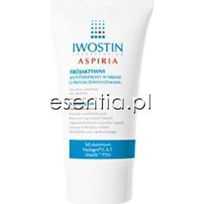 Iwostin Aspiria Trójaktywny antyperspirant w kremie o przedłużonym działaniu 50 ml