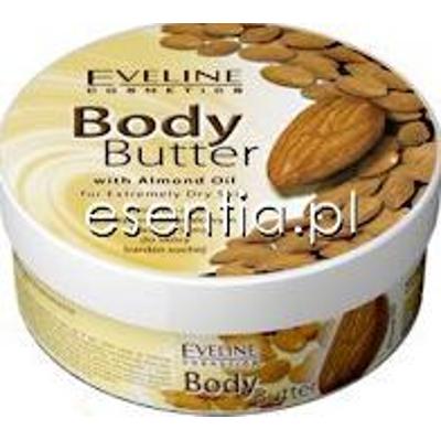 Eveline Body Butter Masło do ciała z olejkiem migdałowym i masłem Shea 200 ml