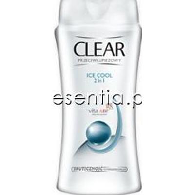 Clear  Szampon przeciwłupieżowy Ice Cool 2 w 1 do włosów normalnych 