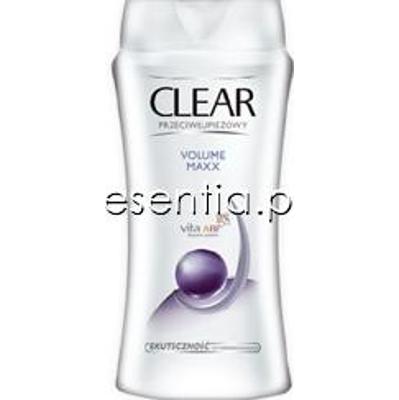 Clear  Szampon przeciwłupieżowy Volume Maxx do włosów cienkich 200 ml