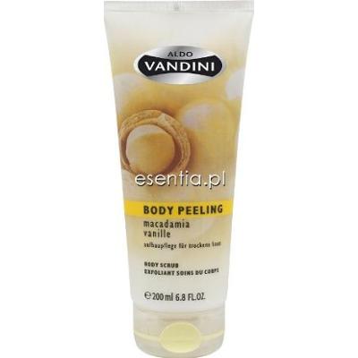 Aldo Vandini Vanille & Macadamia Kremowy peeling do ciała 200 ml