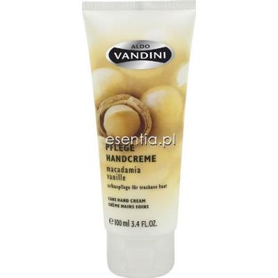 Aldo Vandini Vanille & Macadamia Pielęgnacyjny krem do rąk 100 ml