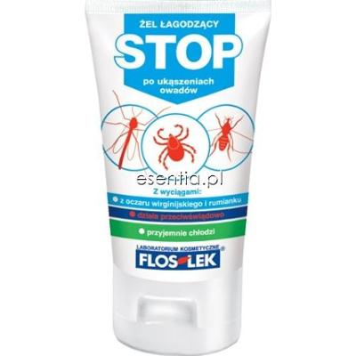 Flos-Lek STOP przeciw owadom Żel łagodzący po ukąszeniach owadów 50 ml
