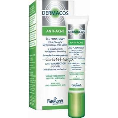 Farmona DermaCos Anti Acne Żel punktowy zwalczający niedoskonałości skóry 15 ml