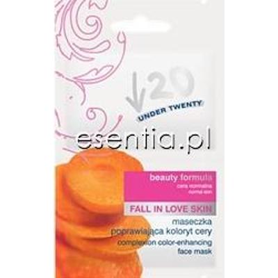 Under Twenty Beauty Formula Maseczka poprawiająca koloryt 2 x 6 ml