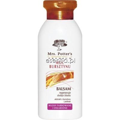 Mrs. Potter's Bursztyn Balsam do włosów farbowanych z bursztynem i jedwabiem 250 ml