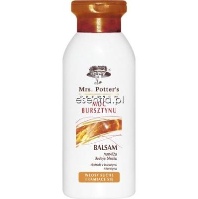 Mrs. Potter's Bursztyn Balsam do włosów suchych i łamiących się z bursztynem i keratyną 250 ml