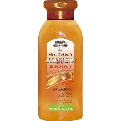 Mrs. Potter's Bursztyn Szampon do włosów przetłuszczających się z bursztynem i witaminami 250 ml