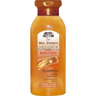 Mrs. Potter's Bursztyn Szampon do włosów suchych z bursztynem i keratyną 250 ml