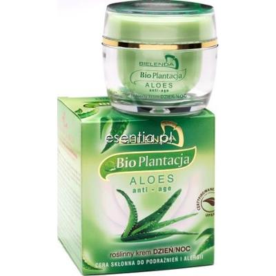 Bielenda Bio Plantacja Aloes Krem roślinny na dzień i na noc 50 ml