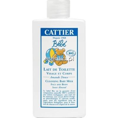 Cattier Bebe Mleczko oczyszczające dla niemowląt i dzieci 