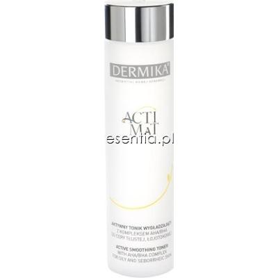 Dermika Acti Mat Aktywny tonik wygładzający z kompleksem AHA/BHA 200 ml