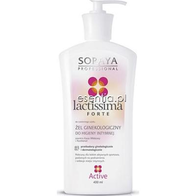 Soraya Lactissima Forte Żel ginekologiczny do higieny intymnej Active 400 ml