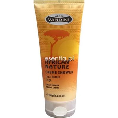 Aldo Vandini African Nature Kremowy żel pod prysznic Masło Shea i Figi 200 ml