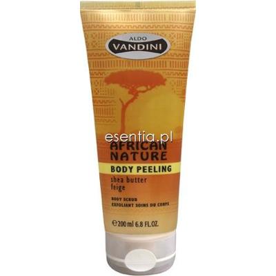 Aldo Vandini African Nature Peeling do ciała Masło Shea i Figi 200 ml
