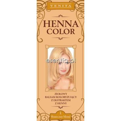Venita  Henna Color Ziołowy balsam koloryzujący z ekstraktem z henny tubka 75 ml