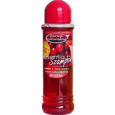 Barwa Barwa Naturalna Szampon do mycia włosów żurawina i Vitamin Complex LA 250 ml