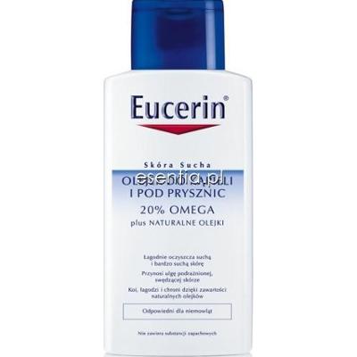 Eucerin do skóry suchej Olejek do kąpieli i pod prysznic 20% Omega 250 ml