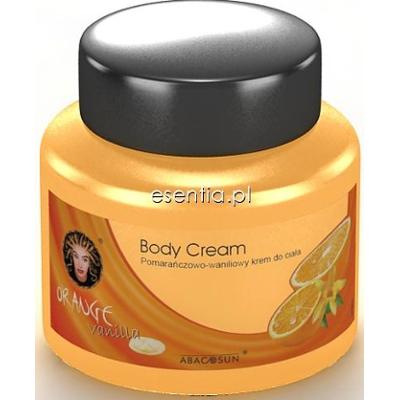 Abacosun Pomarańcze Wanilia Pomarańczowo - waniliowy krem do ciała 240 ml
