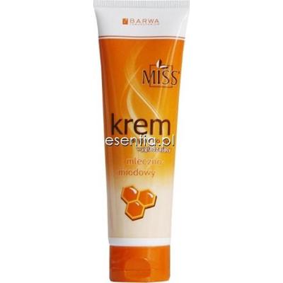 Barwa Miss Wygładzający krem do rąk i paznokci z proteinami mleka i miodu 100 ml