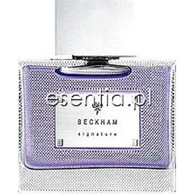 David Beckham  Signature męska